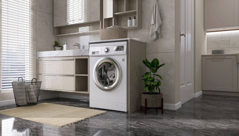 Laundry Room Tile Setup